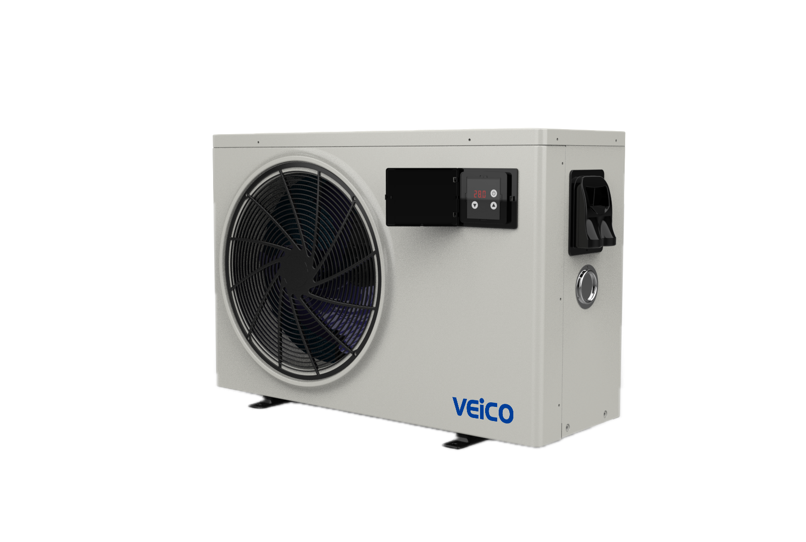 Bomba de calor Veiko para climatización de piscina
